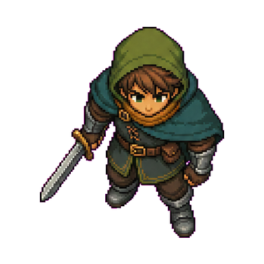 Isometric pixel sprite