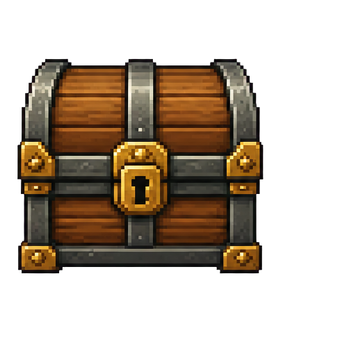 Treasure chest prop sprite